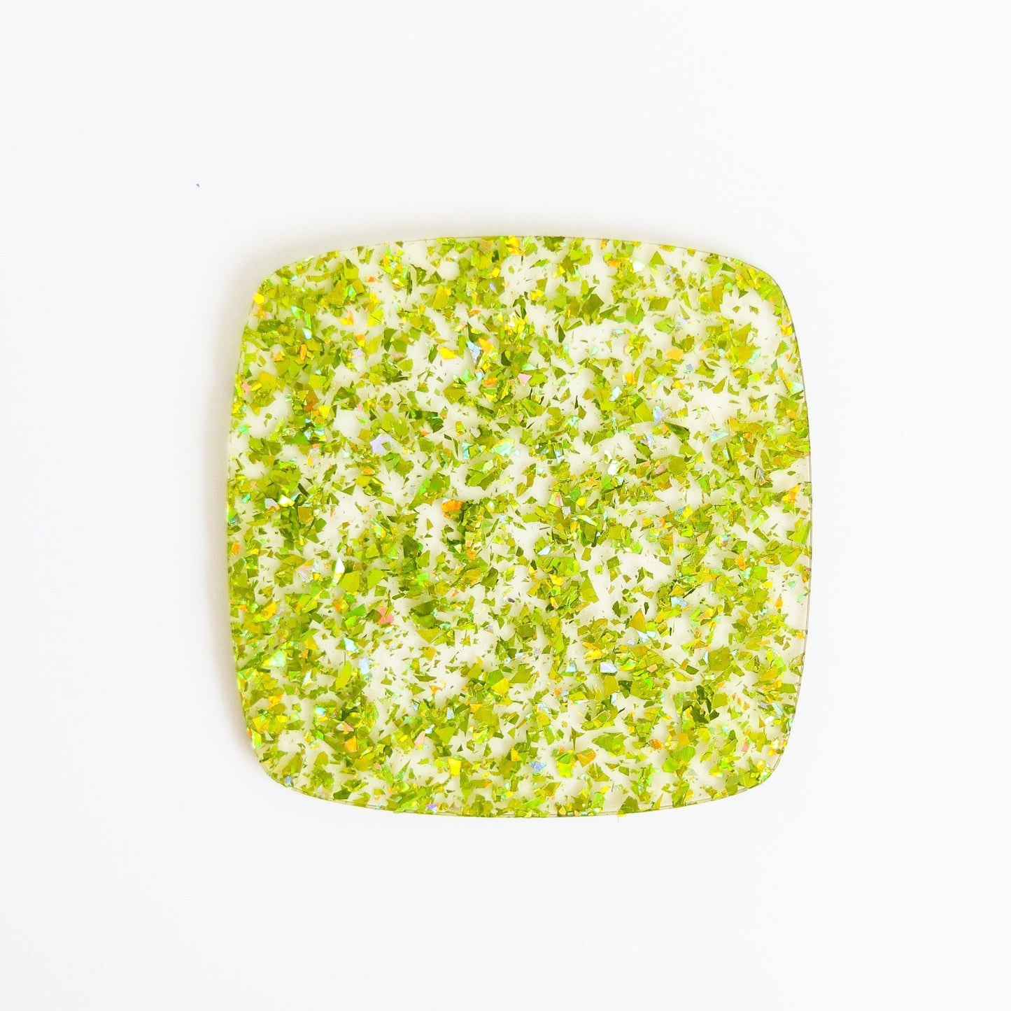 1/8" Green Crystal Flake Acrylic Sheet - Acrylic Sheets