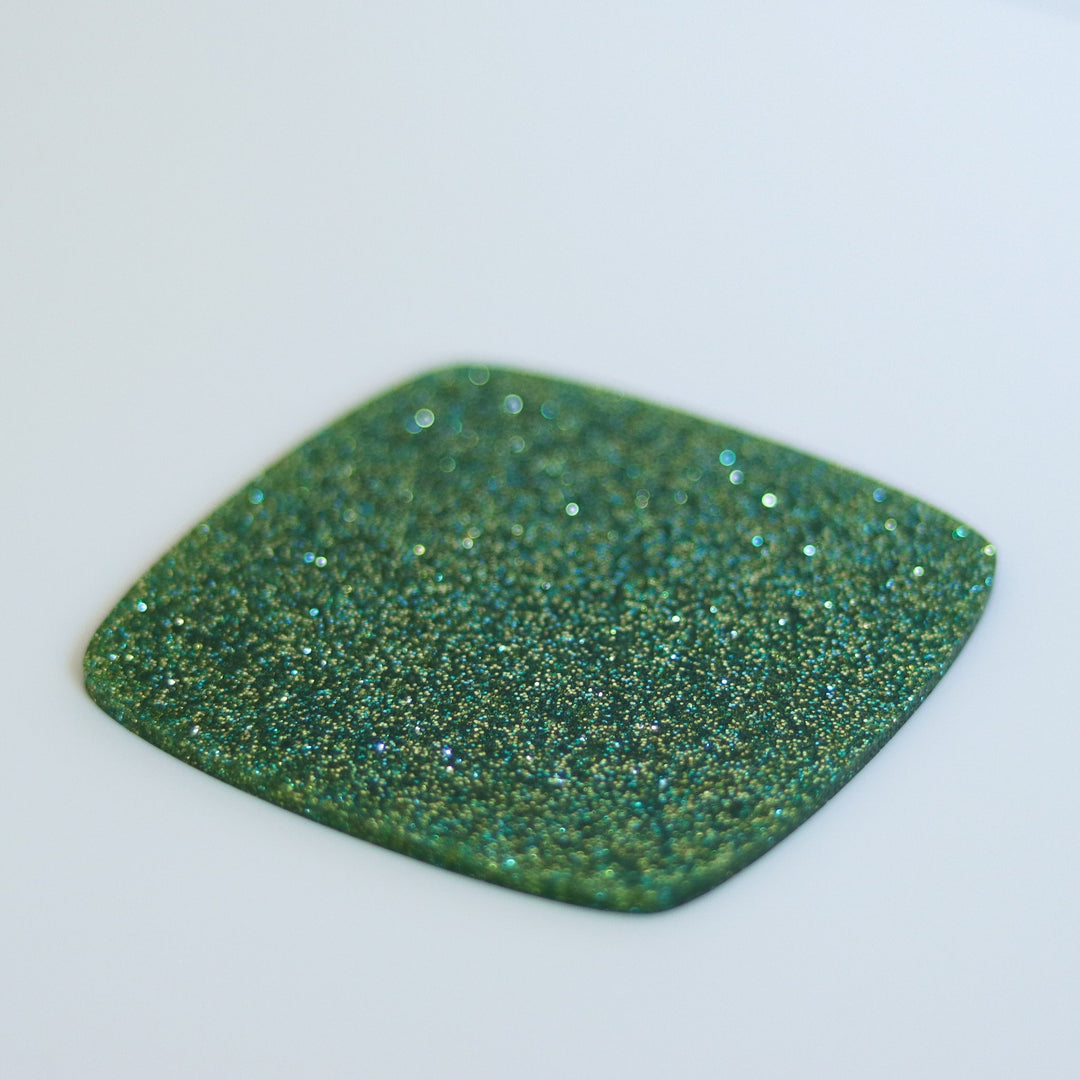 1/8 Green & Gold Double Sided Holographic Glitter Cast Acrylic Sheets –  Custom Made Better