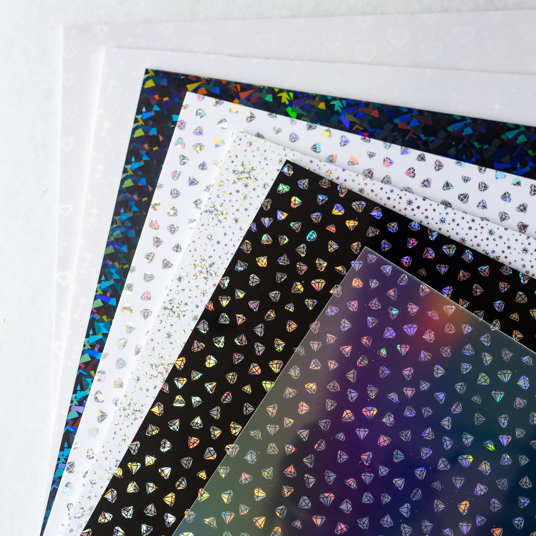 Blue Snowflakes Pattern Acrylic Sheet – Custom Made Better