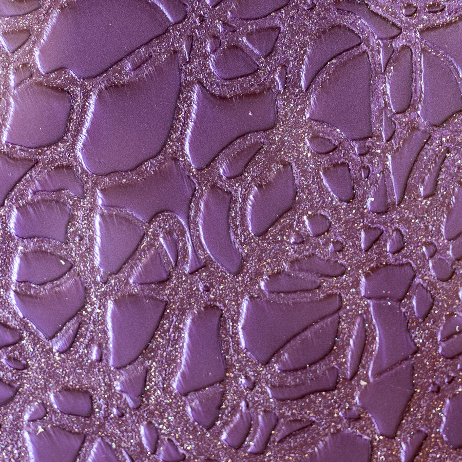 1/8" Jewel Purple Crackle Cast Acrylic Sheets - Acrylic Sheets