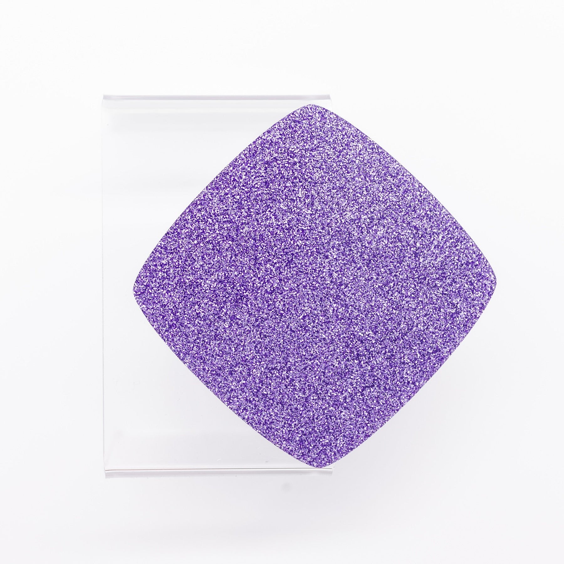 1/8" Lavender Purple Glitter Cast Acrylic Sheets Custom Made Better