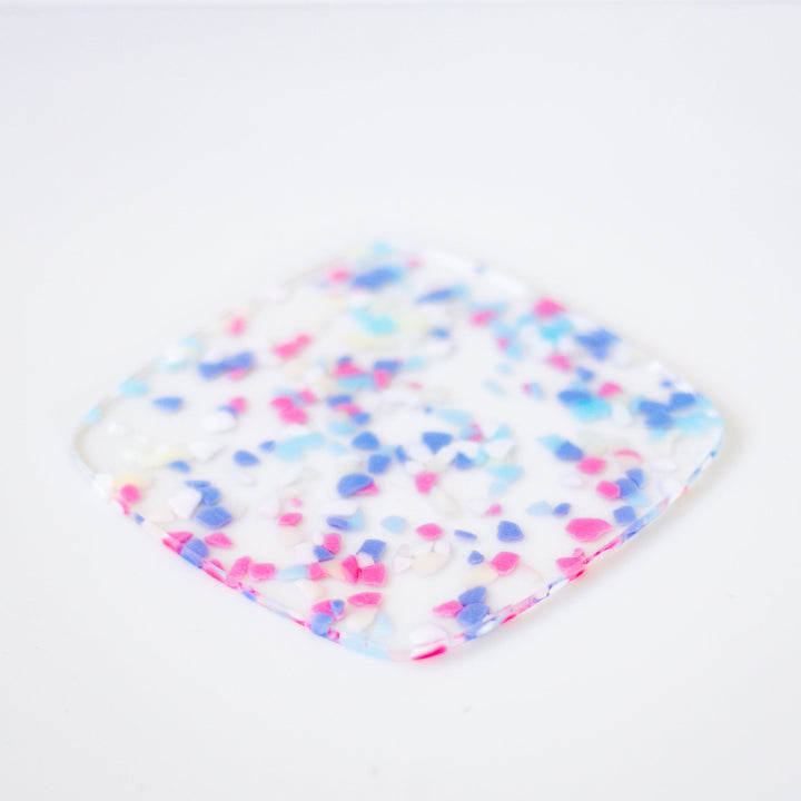 1/8" Light Purples Terrazzo Confetti Acrylic Sheet - Acrylic Sheets