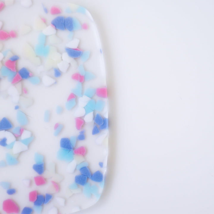 1/8" Light Purples Terrazzo Confetti Acrylic Sheet - Acrylic Sheets