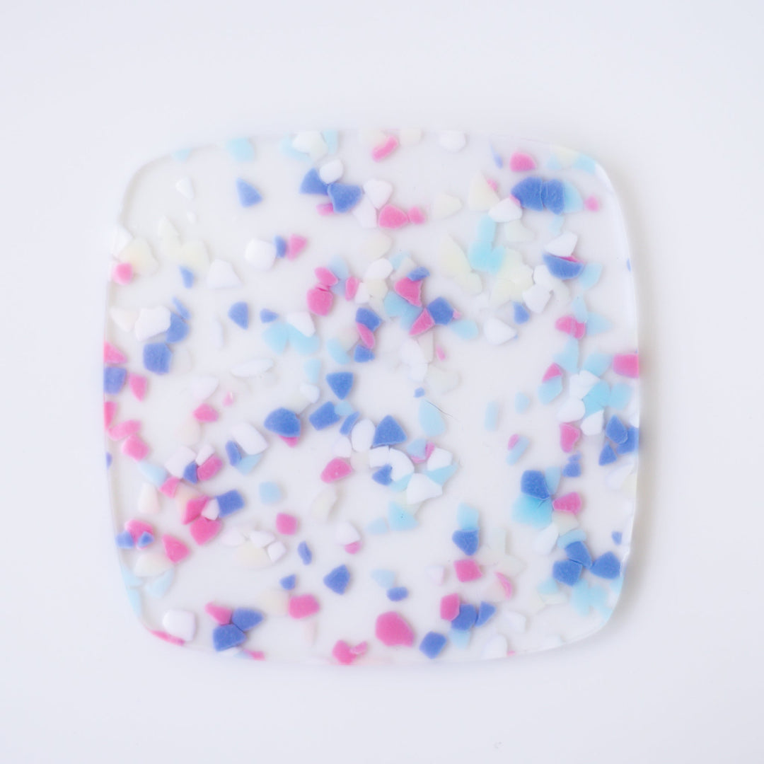 1/8" Light Purples Terrazzo Confetti Acrylic Sheet - Acrylic Sheets