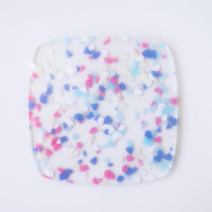 1/8" Light Purples Terrazzo Confetti Acrylic Sheet - Acrylic Sheets