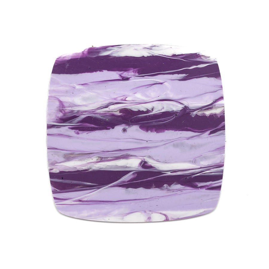 1/8" Lilac Drift Paint Pour Cast Acrylic Sheets - Acrylic Sheets