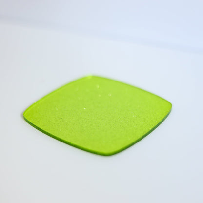 1/8" Lime Green Glitter Jellies Acrylic Sheet - Acrylic Sheets