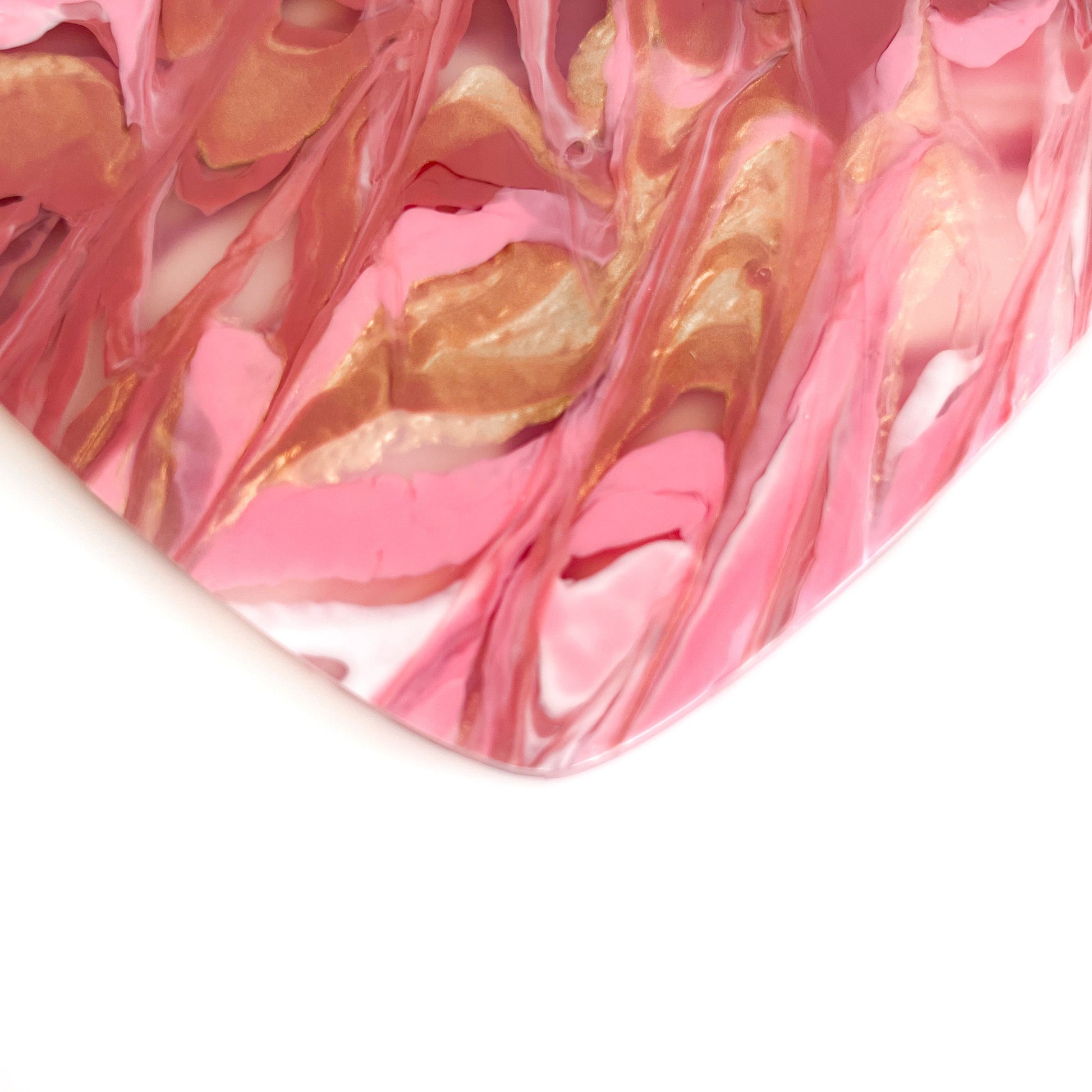 1/8" Marvelous Mauve Paint Pour Cast Acrylic Sheets - Acrylic Sheets