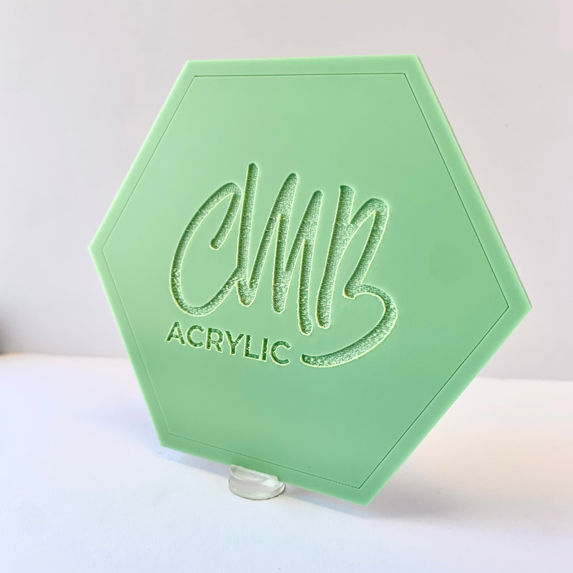 1/8" Matte Mint Acrylic Sheet (Double Sided Matte) - Acrylic Sheets