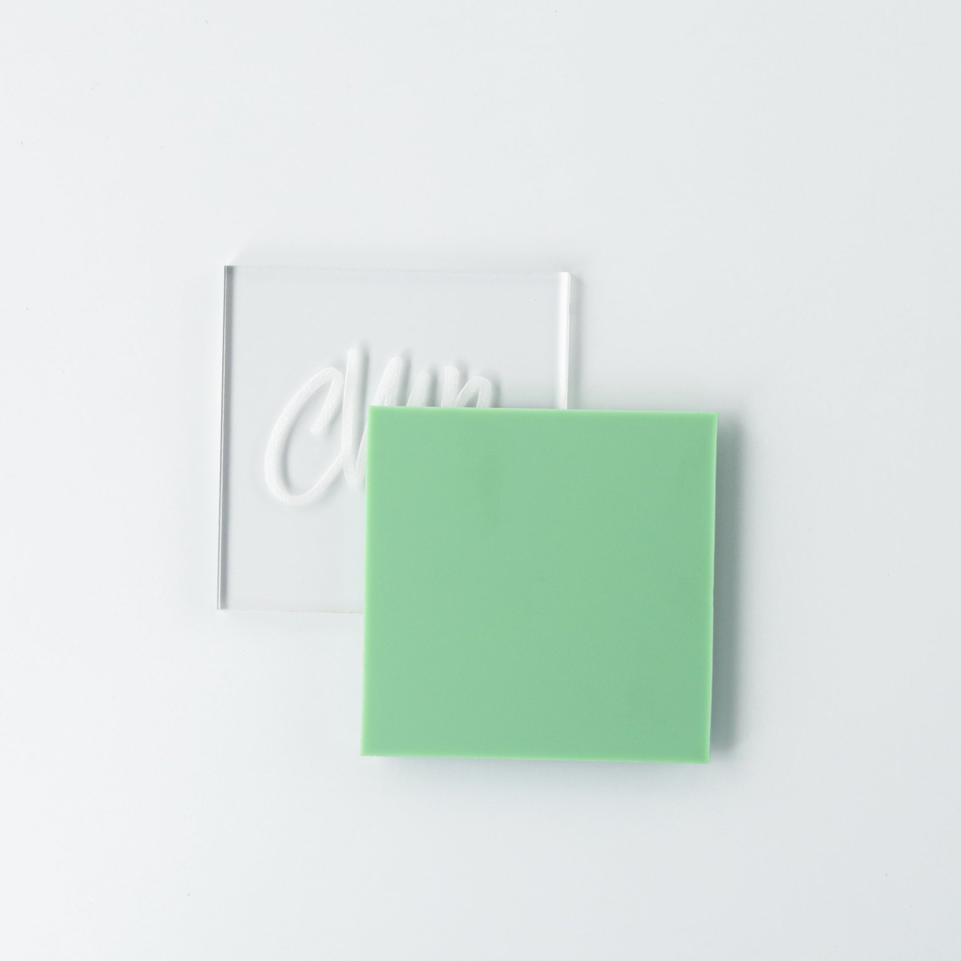 1/8" Matte Mint Acrylic Sheet (Double Sided Matte) - Acrylic Sheets