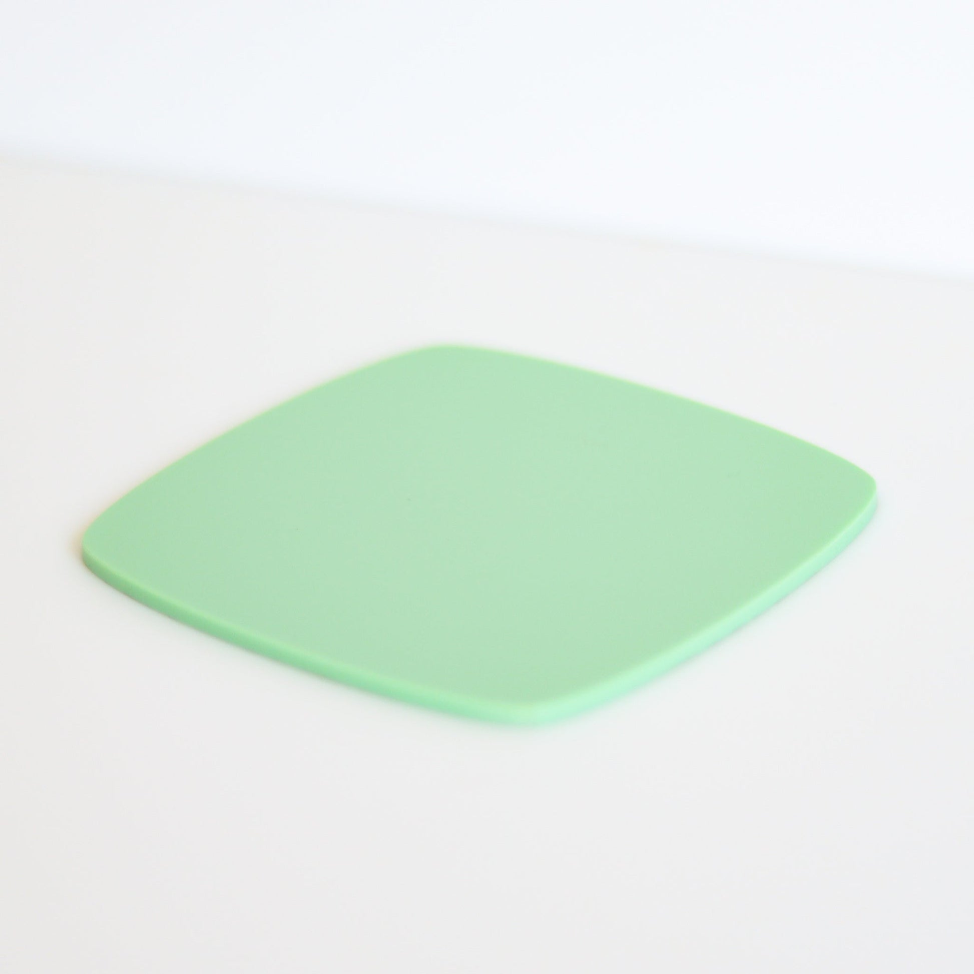 1/8" Matte Mint Acrylic Sheet (Double Sided Matte) - Acrylic Sheets