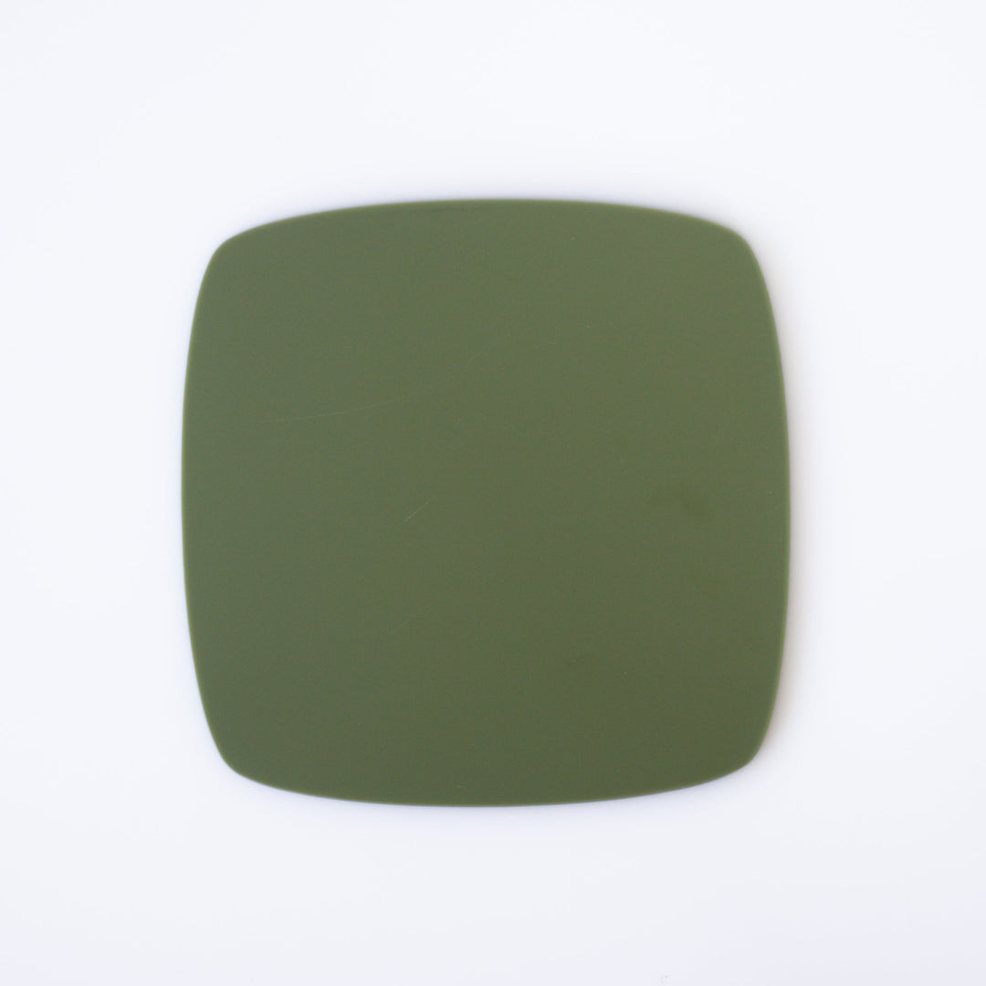 1/8" Matte Olive Acrylic Sheet (Double Sided Matte) - Acrylic Sheets