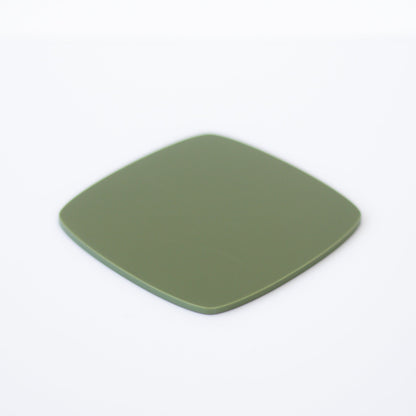 1/8" Matte Olive Acrylic Sheet (Double Sided Matte) - Acrylic Sheets