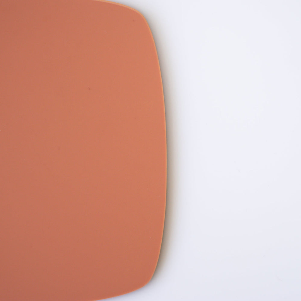 1/8" Matte Terracotta Acrylic Sheet (Double Sided Matte) - Acrylic Sheets