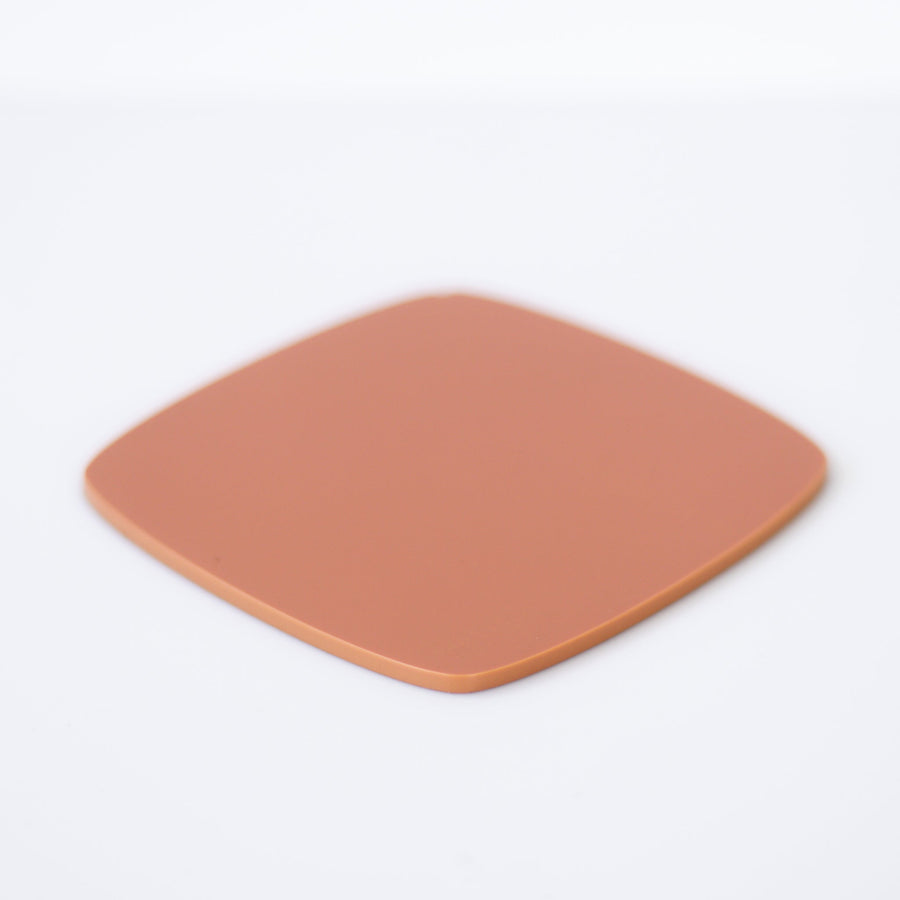 1/8" Matte Terracotta Acrylic Sheet (Double Sided Matte) - Acrylic Sheets