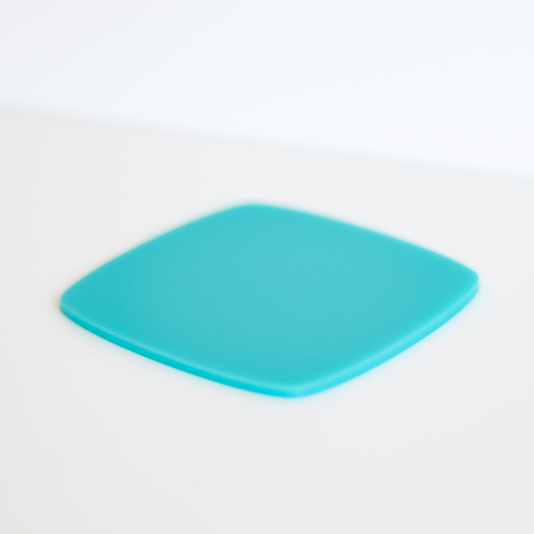 1/8" Matte Turquoise Acrylic Sheet (Double Sided Matte) - Acrylic Sheets