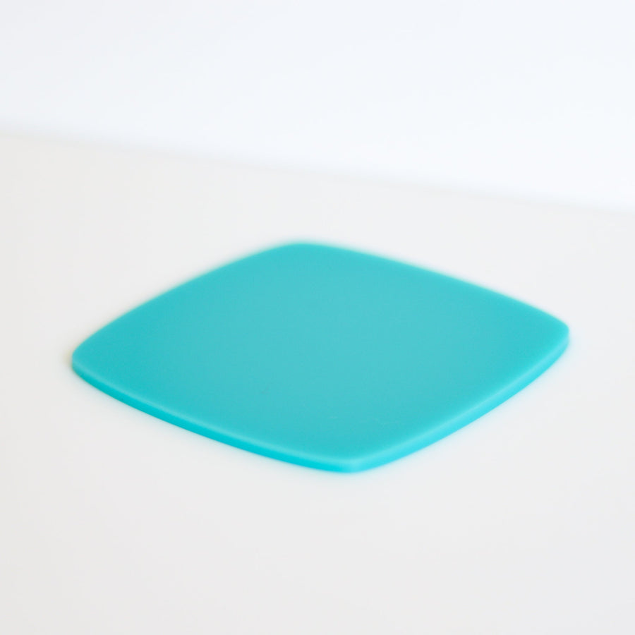 1/8" Matte Turquoise Acrylic Sheet (Double Sided Matte) - Acrylic Sheets