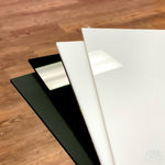 1/8" Matte White Acrylic Sheet (Single Sided Matte) - Acrylic Sheets