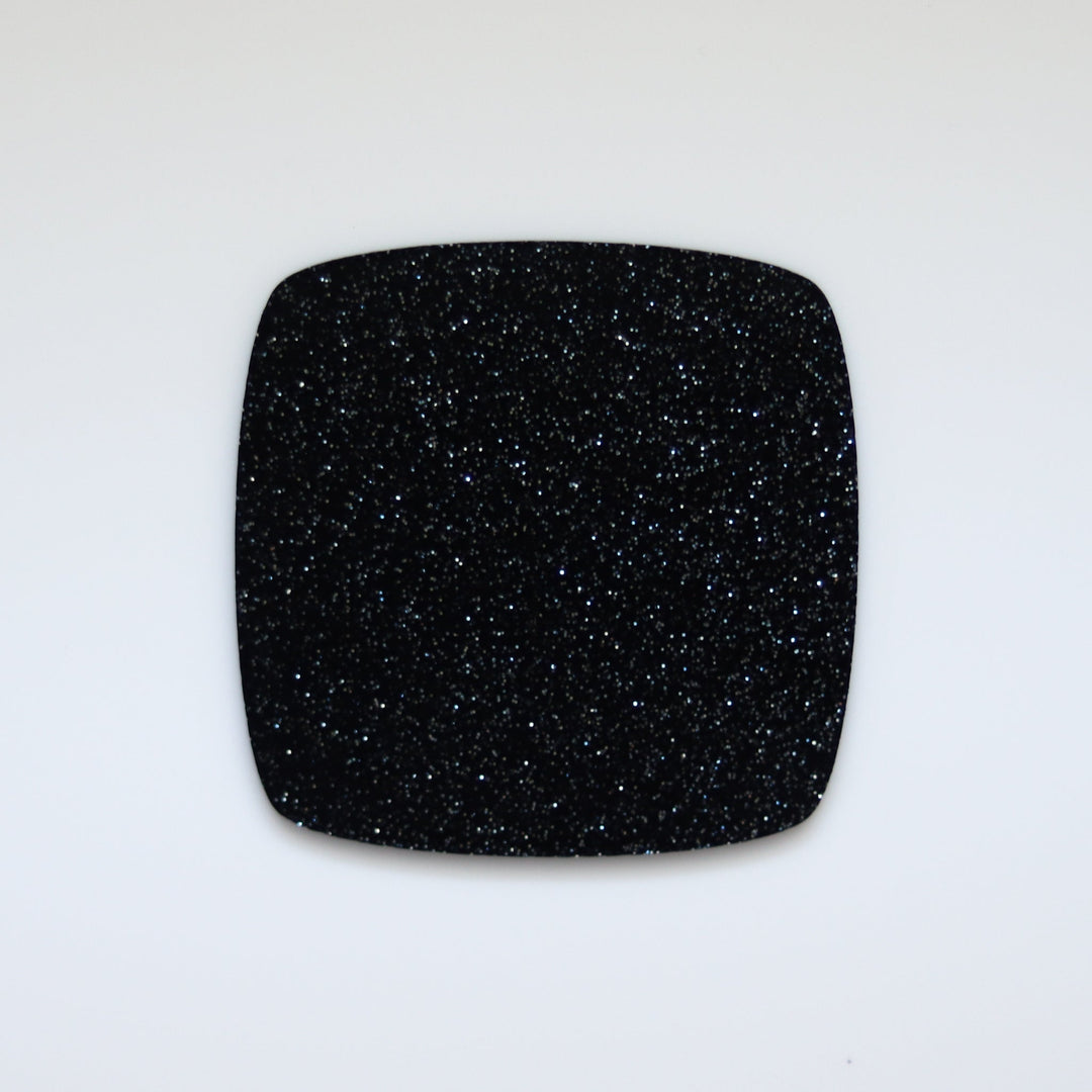 1/8" Midnight Black Glitter Acrylic Sheet - Acrylic Sheets