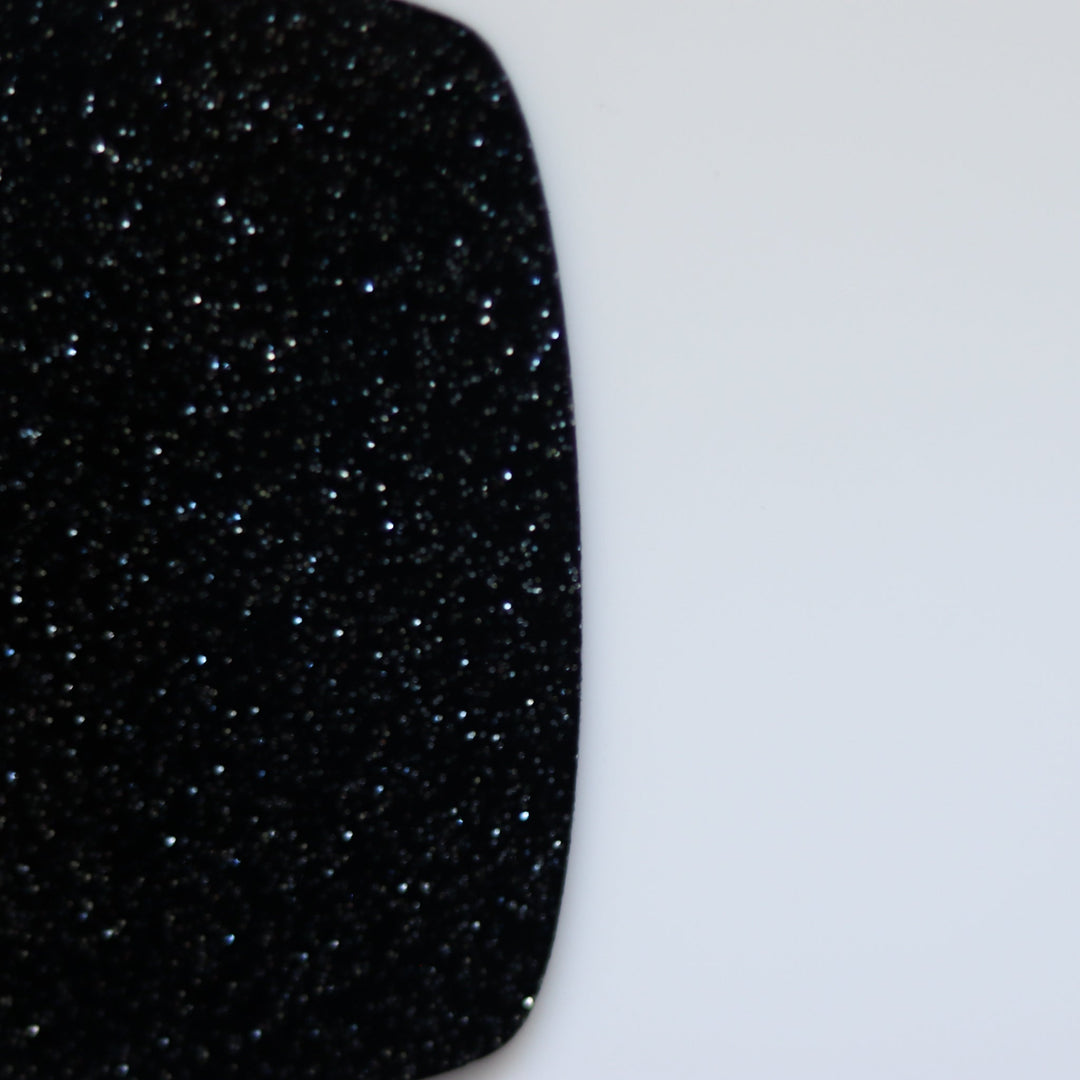 1/8" Midnight Black Glitter Acrylic Sheet - Acrylic Sheets