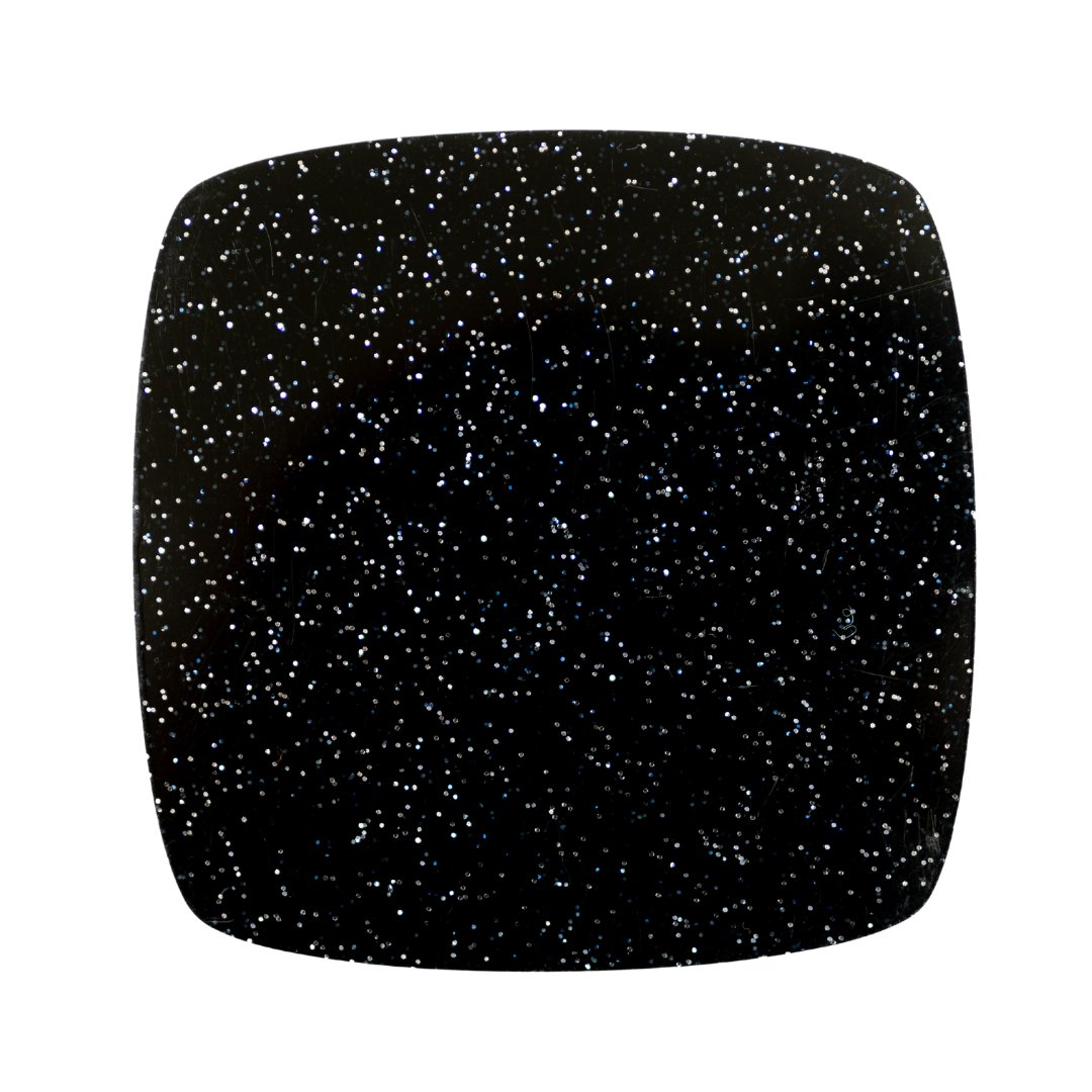 1/8" Midnight Black Glitter Cast Acrylic Sheets - Acrylic Sheets