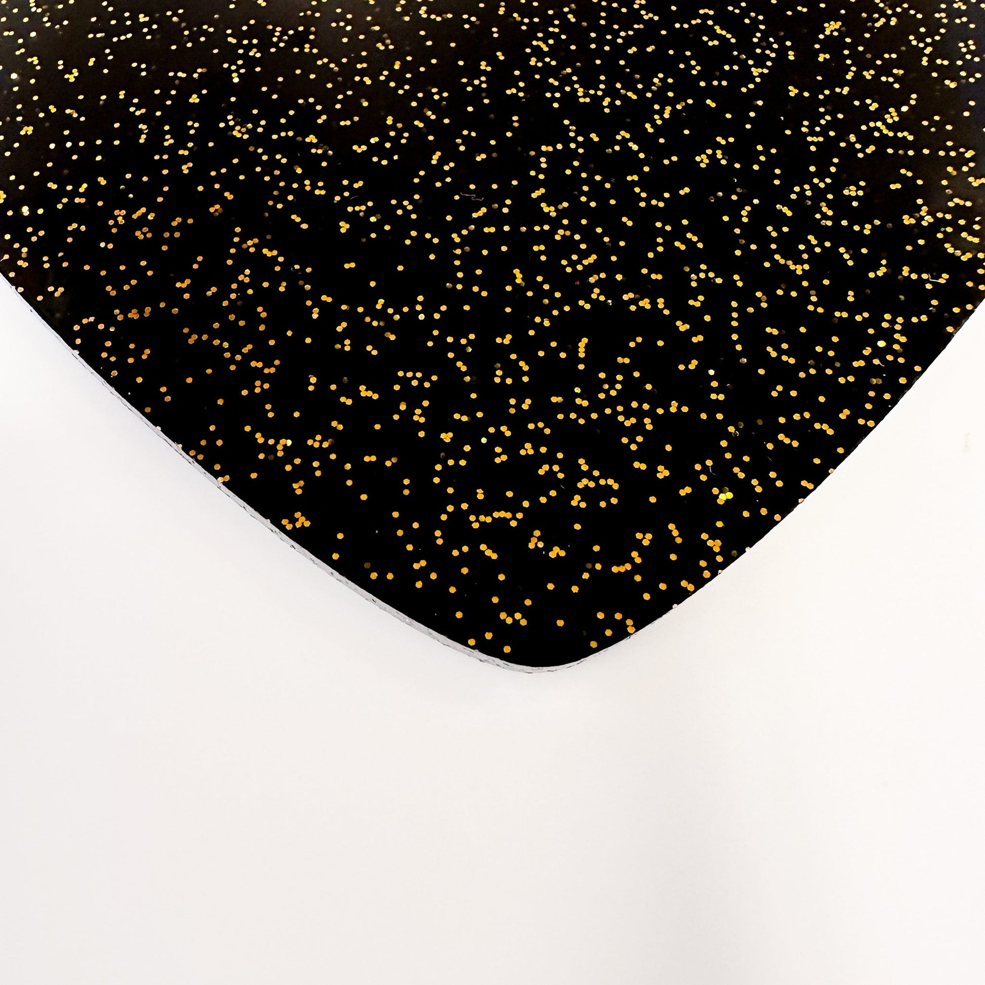 1/8" Mystic Black Glitter Cast Acrylic Sheets - Acrylic Sheets