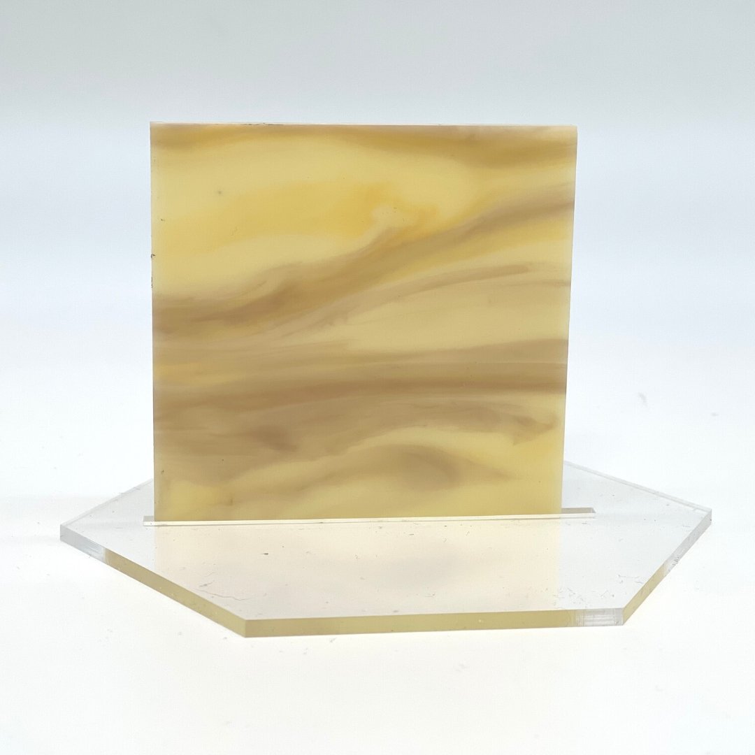 1/8" Natural Horn Cast Acrylic Sheets - Acrylic Sheets