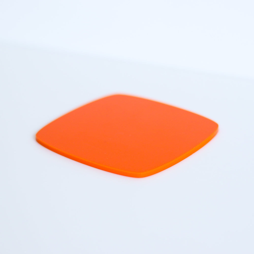 1/8" Orange Acrylic Sheet - Acrylic Sheets