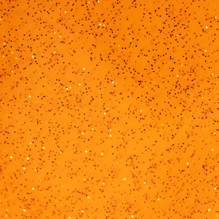 1/8" Orange Glitter Jellies Cast Acrylic Sheets - Acrylic Sheets