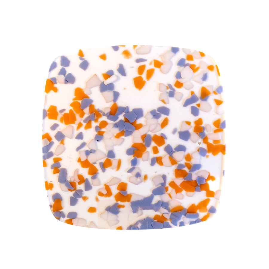 1/8" Orange Lilac Terrazzo Confetti Cast Acrylic Sheets - Acrylic Sheets