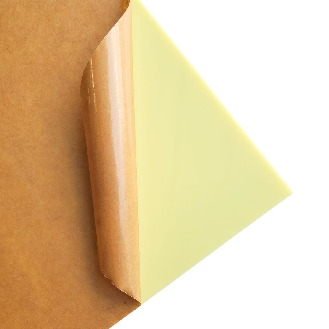 1/8" Pale Yellow Cast Acrylic Sheets - Both Sides Glossy - Acrylic Sheets