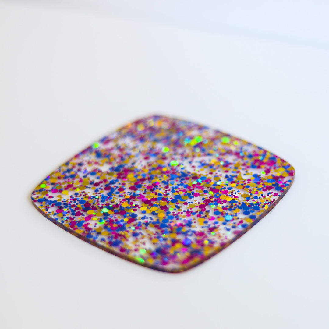 1/8" Party Multi Dots Confetti Acrylic Sheet - Acrylic Sheets