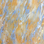 1/8" Peach Beach Paint Pour Cast Acrylic Sheets - Acrylic Sheets