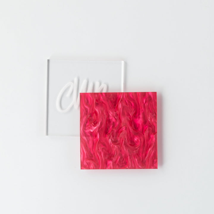 1/8" Pink Pearl Acrylic Sheet - Acrylic Sheets