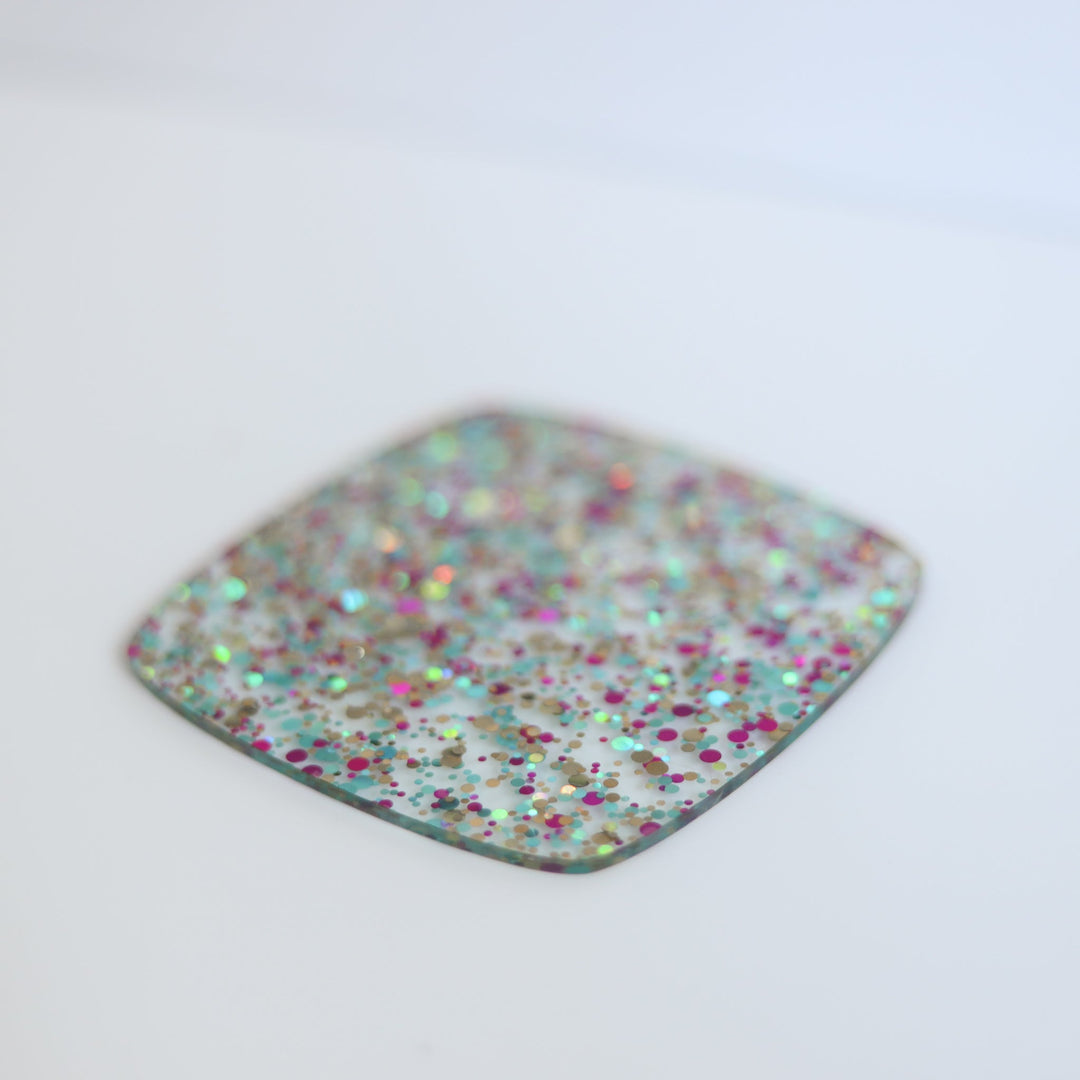 1/8" Playful Multi Dots Confetti Acrylic Sheet - Acrylic Sheets