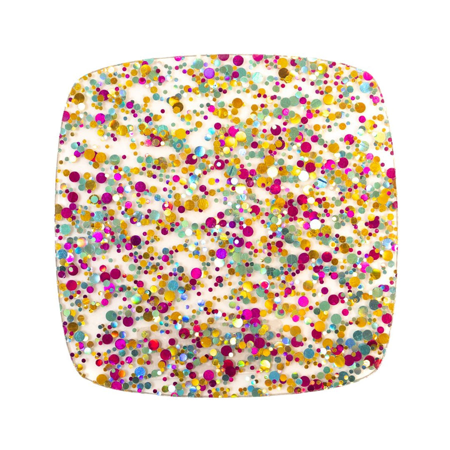 1/8" Playful Pixie Glitter Dots Cast Acrylic Sheets - Acrylic Sheets