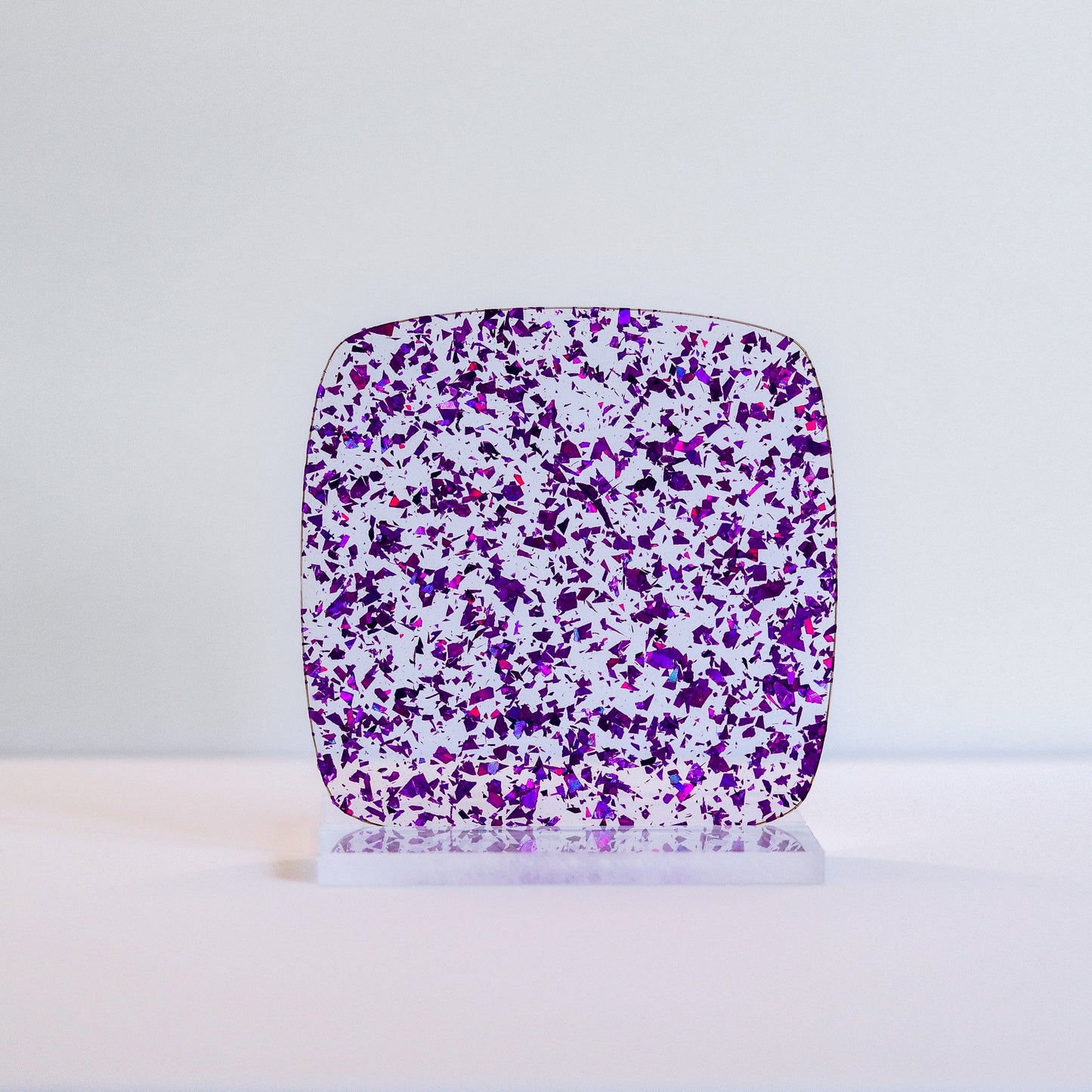 1/8" Purple Crystal Flake Acrylic Sheet - Acrylic Sheets