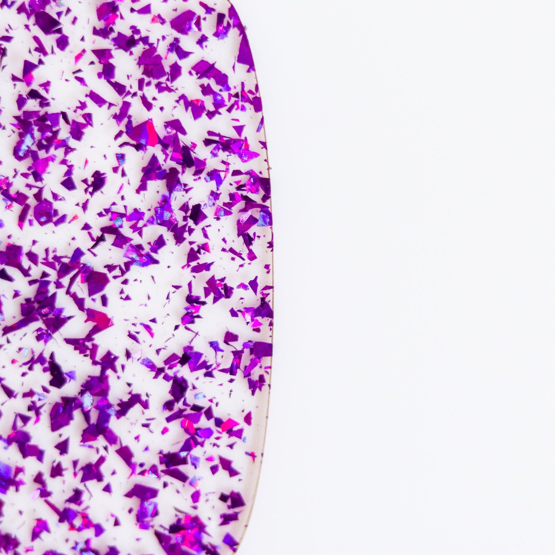 1/8" Purple Crystal Flake Acrylic Sheet - Acrylic Sheets