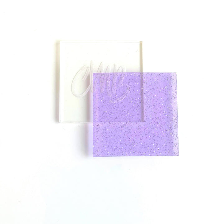 1/8" Purple Glitter Jellies Acrylic Sheet - Acrylic Sheets