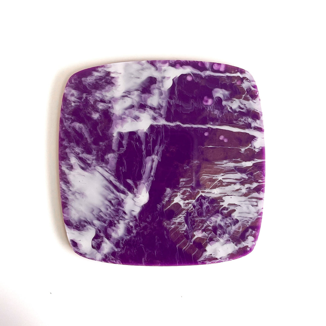 1/8" Purple Impressionist Cast Acrylic Sheets - Acrylic Sheets