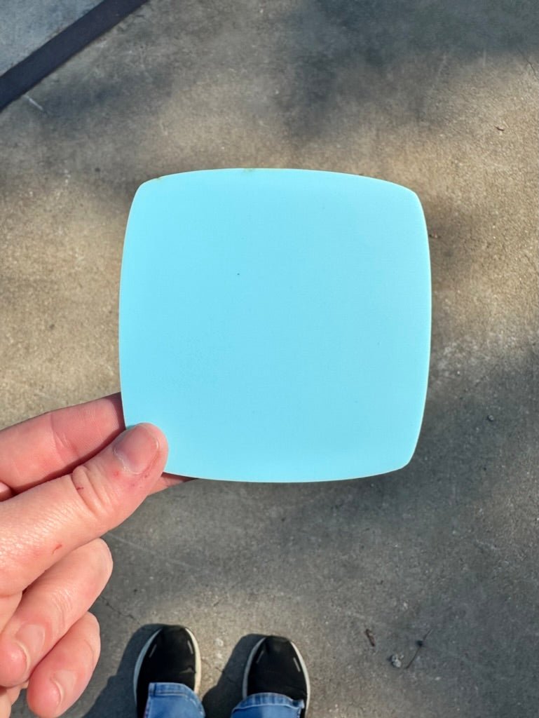 1/8" Robin's Egg Blue Cast Acrylic Sheets (Single Sided Matte) - Acrylic Sheets