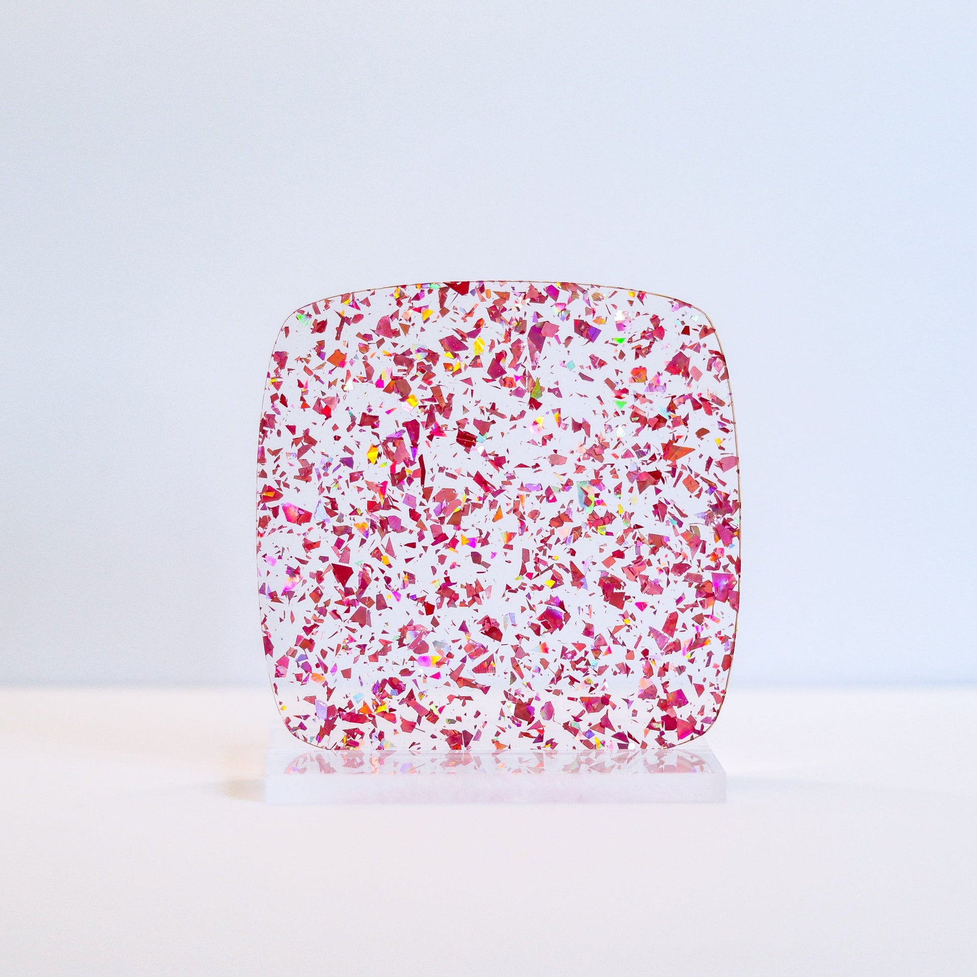 1/8" Rose Gold Crystal Flake Acrylic Sheet - Acrylic Sheets