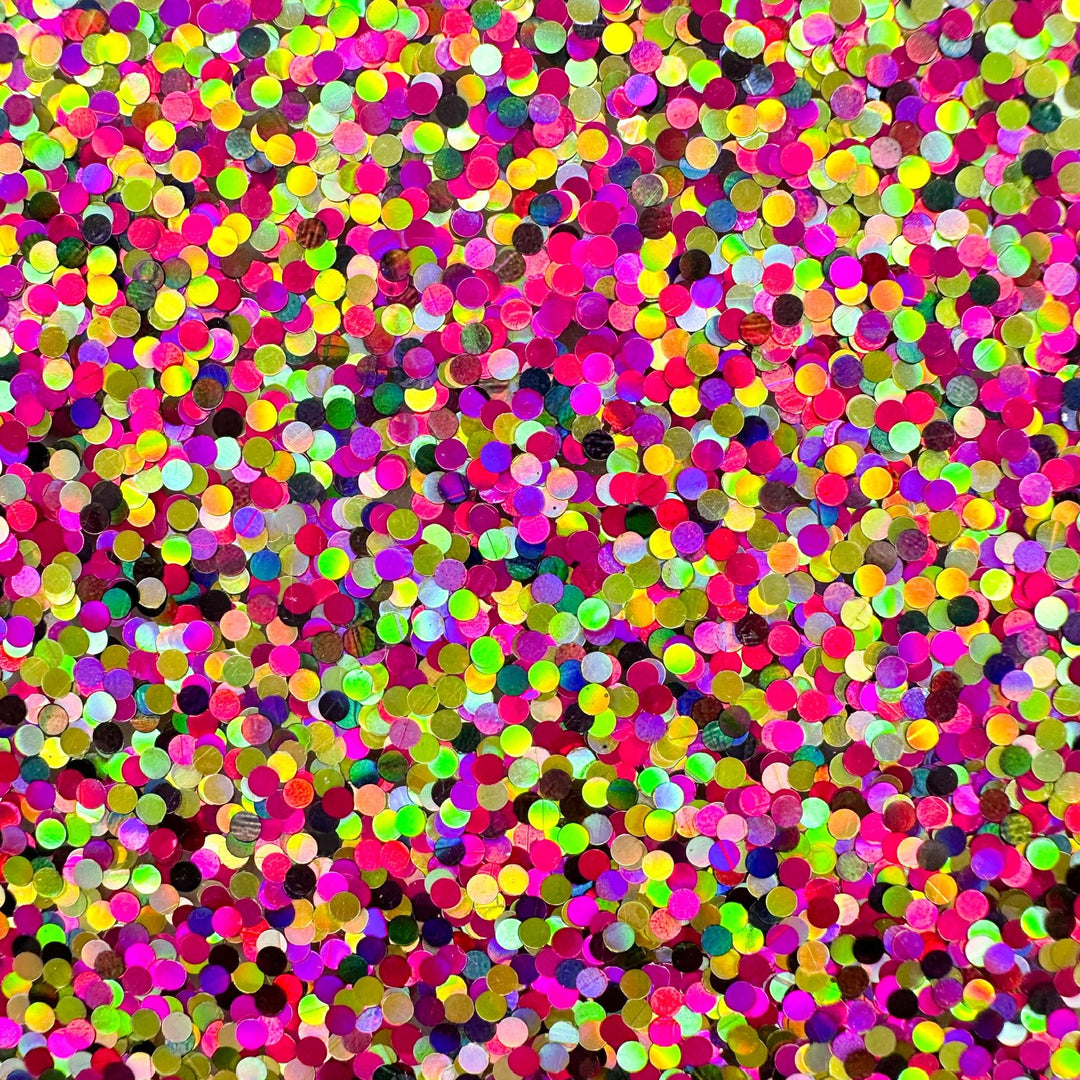 1/8" Sassy Dots Confetti Cast Acrylic Sheets - Acrylic Sheets