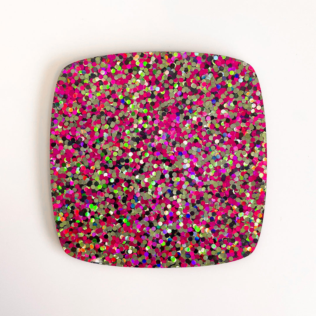 1/8" Sassy Dots Confetti Cast Acrylic Sheets - Acrylic Sheets