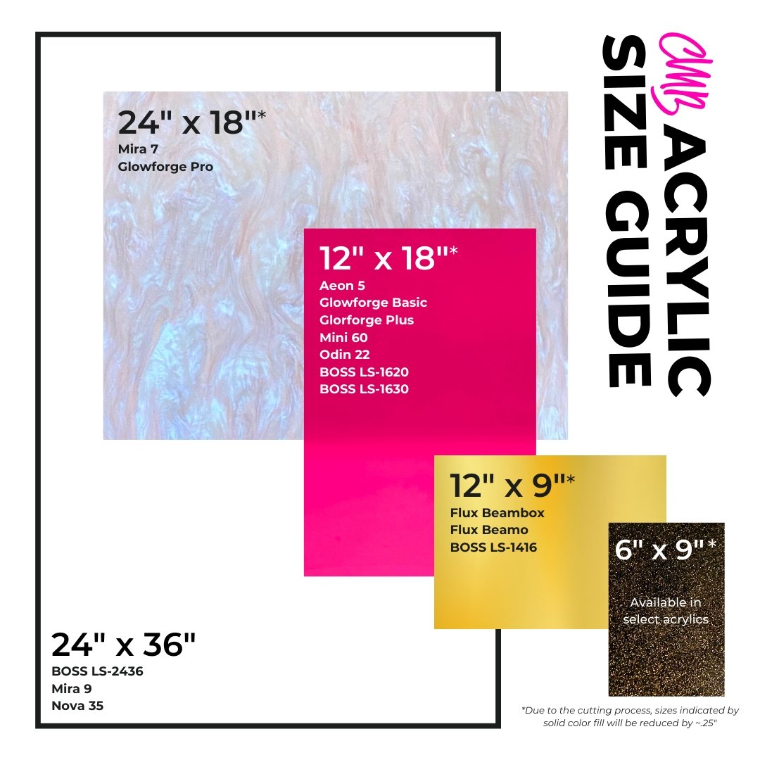 1/8" Smoky Bonfire Acrylic Sheet - Acrylic Sheets