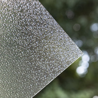 1/8" Snake Skin Clear Textured Cast Acrylic Sheets - Acrylic Sheets