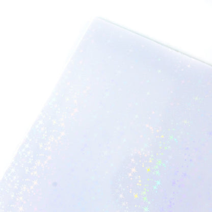 1/8" Stars on White Acrylic Sheets - Acrylic Sheets