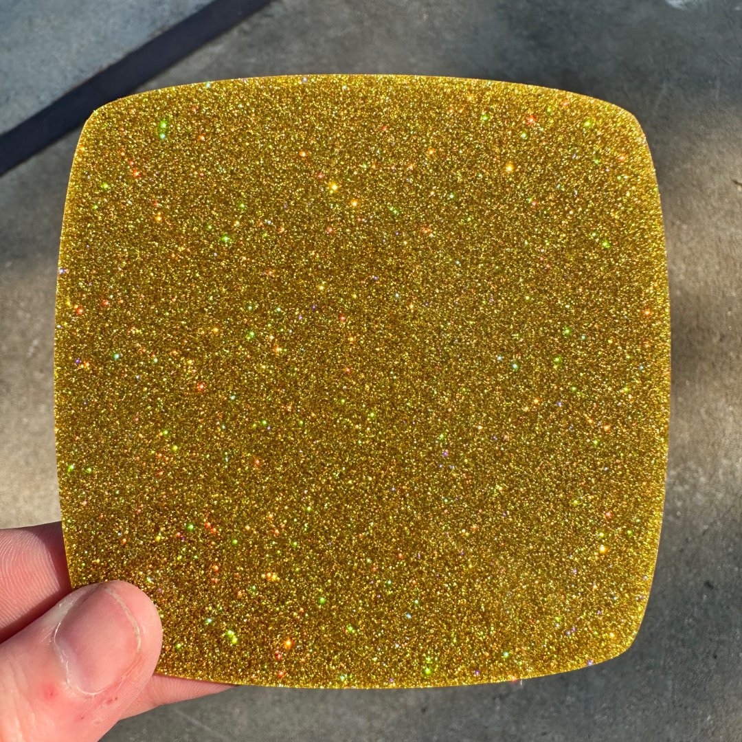 1/8" Sunbeam Sparkle Holographic Glitter Cast Acrylic Sheets - Acrylic Sheets