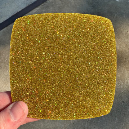 1/8" Sunbeam Sparkle Holographic Glitter Cast Acrylic Sheets - Acrylic Sheets