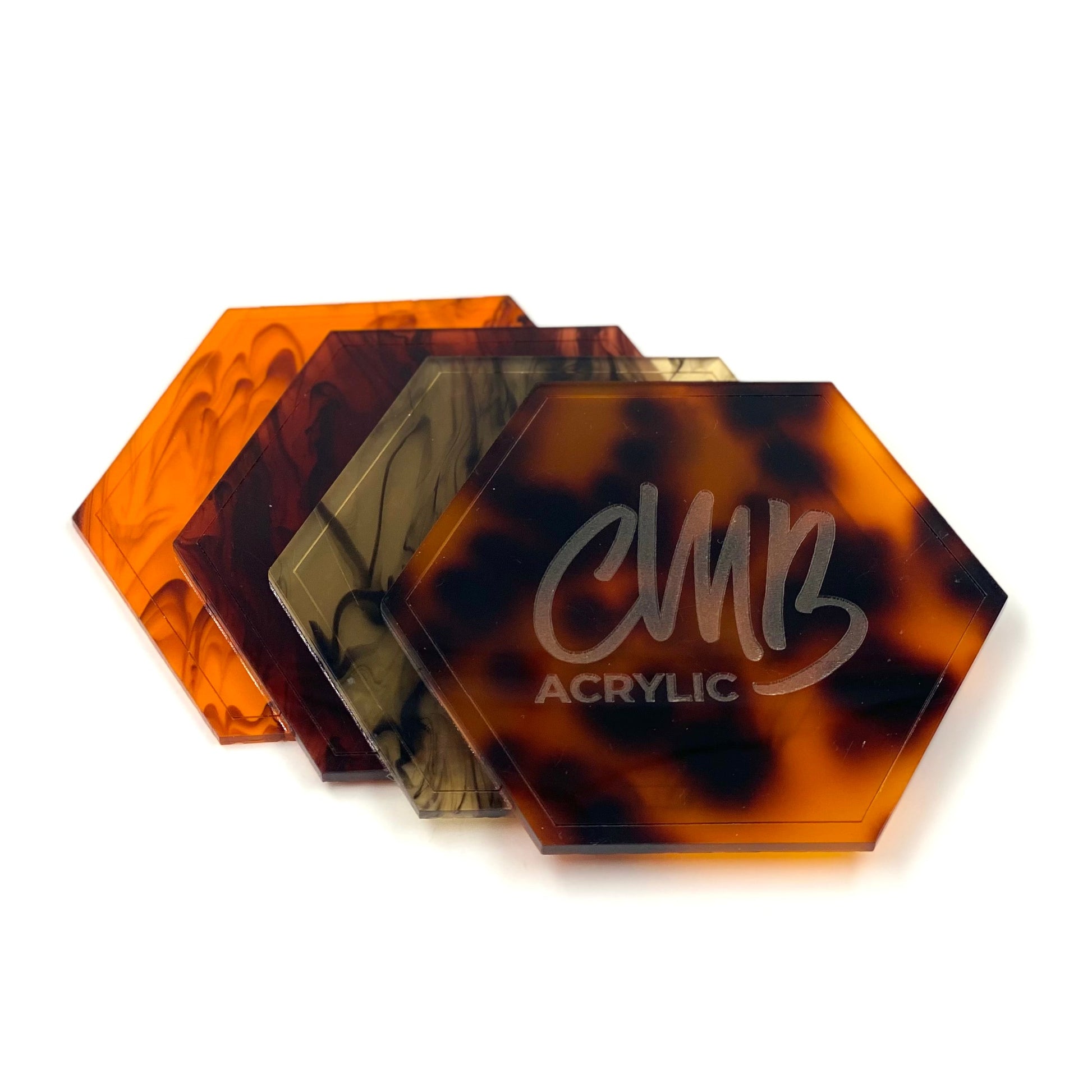 1/8" Tortoise Acrylic Sheet - Acrylic Sheets